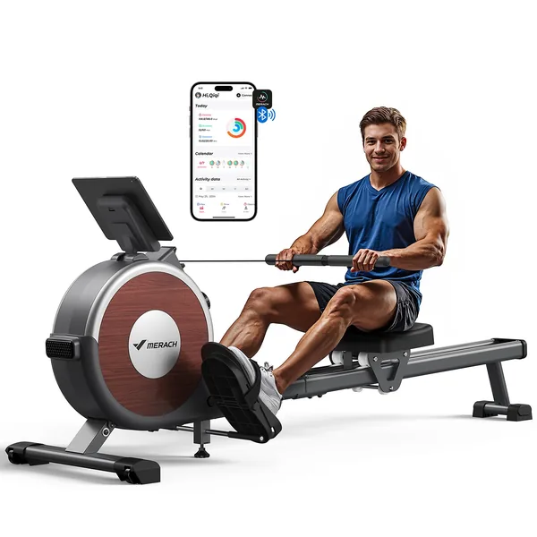 Merach Magnetic Rowing Machine (16 Levels)